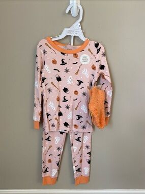 Goodnight Llama Kids Halloween-Print Pajama 3 Piece Set, 18 Months, NWT